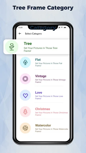 Family Tree pic Collage Editor Screenshot 1