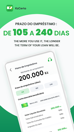 KzCerto: Crédito em Angola Screenshot 1