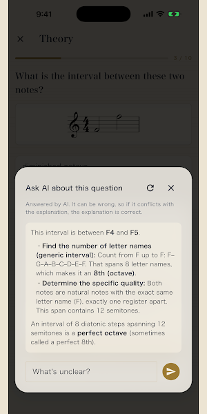 Solfe: Music Theory & Solfège Screenshot 2