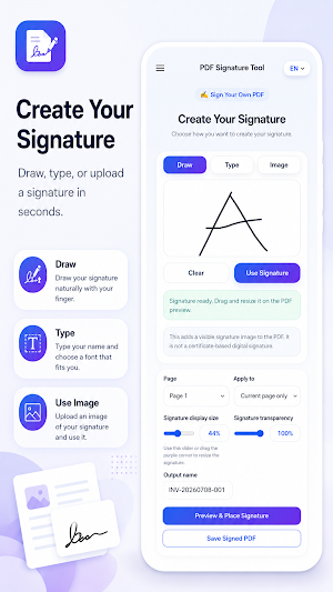 PDF Signature Tool Screenshot 3
