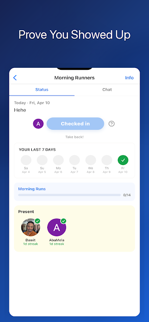 Pacto - Habit Groups Screenshot 0