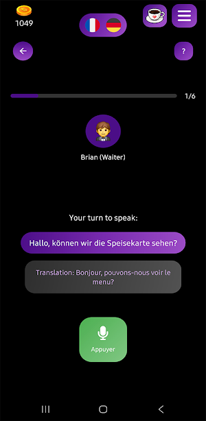 Rapid Language Screenshot 1