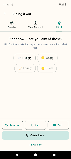 Sober Days: Quit Tracker Screenshot 3