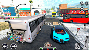 City Traffic Bus Sim Game 2023 Screenshot 3