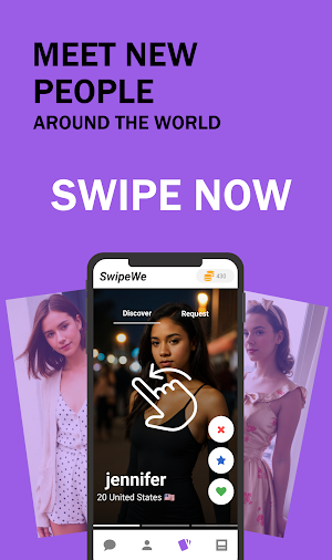 Swipewe - Make new friends Screenshot 0