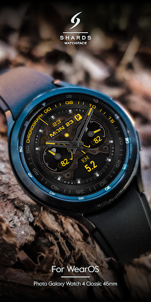 SH014 Watch Face, WearOS watch Screenshot 2