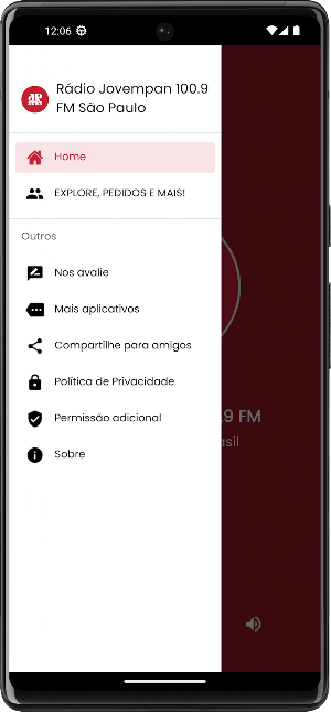 Rádio Jovem Pan FM 100.9 SP Screenshot 2
