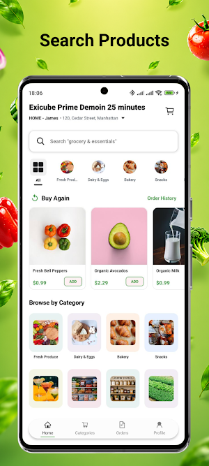 Exicube Grocery Screenshot 0