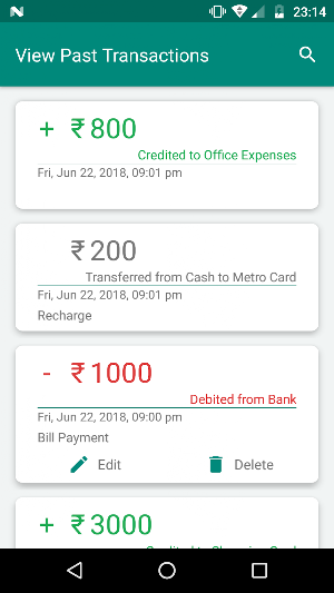 Passbook - Money Manager Screenshot 1