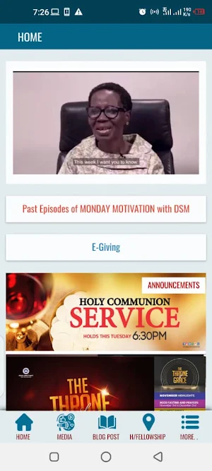 RCCG - Jesus Sanctuary Masha Screenshot 0