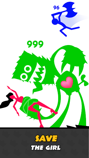 Stick Hero Fight: Tower Battle Screenshot 2
