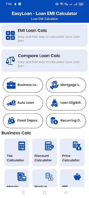 EasyLoan - EMI Loan Calculator Screenshot 0
