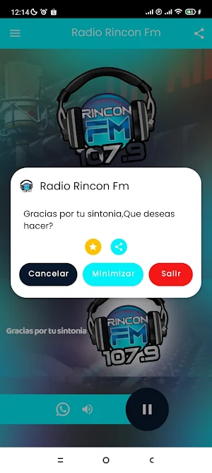 Radio Rincon 107.9 Fm Screenshot 1