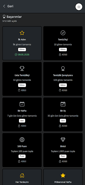 Ev Temizlik ve Düzen Takvimi Screenshot 2