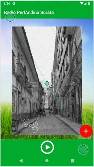 Radio Perlandina Sorata. Screenshot 0