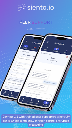 Siento - Share, Connect, Heal Screenshot 2