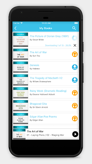 Literature Audiobooks Screenshot 2