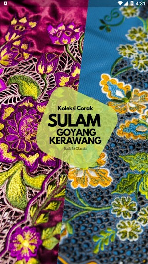Koleksi Sulam Goyang Kerawang Screenshot 0