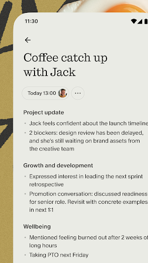 Granola - AI Meeting Notes Screenshot 3