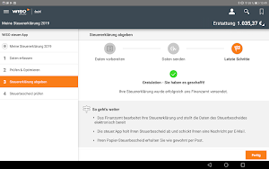 WISO steuer:App 2020 Screenshot 3