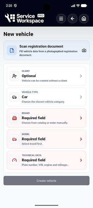 Service Workspace PRO Screenshot 2