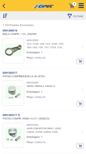 Cipec - Catálogo Screenshot 2