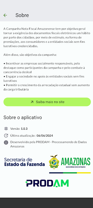 Nota Fiscal Amazonense Screenshot 3