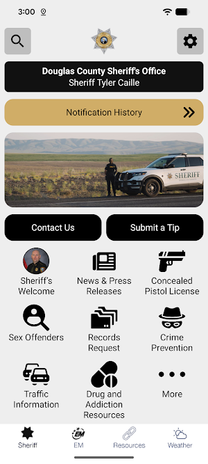 Douglas County Sheriff WA Screenshot 0
