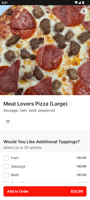 Pizza and Grill Screenshot 2