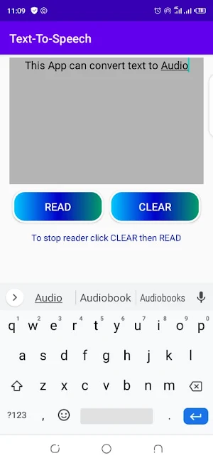 Text-to-Speech (TTS) - Note &  Screenshot 2