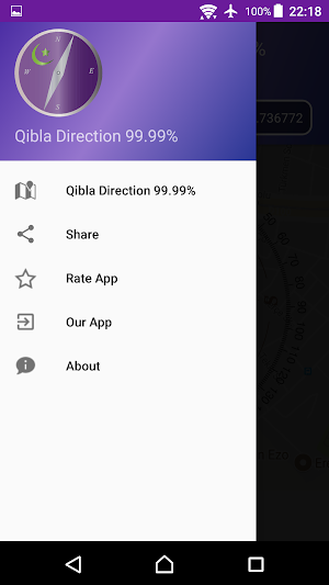 Qibla Direction 99.99% Screenshot 0