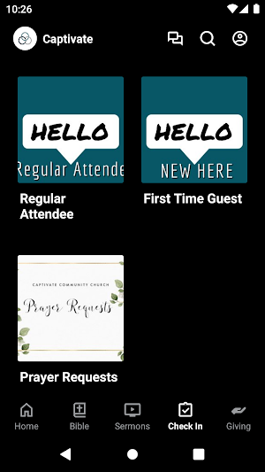 Captivate Community Church App Screenshot 2