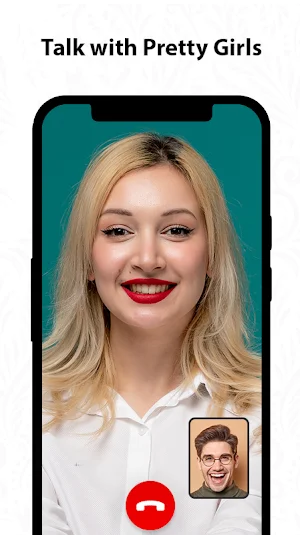 Girls Video Call & Chat Prank Screenshot 0