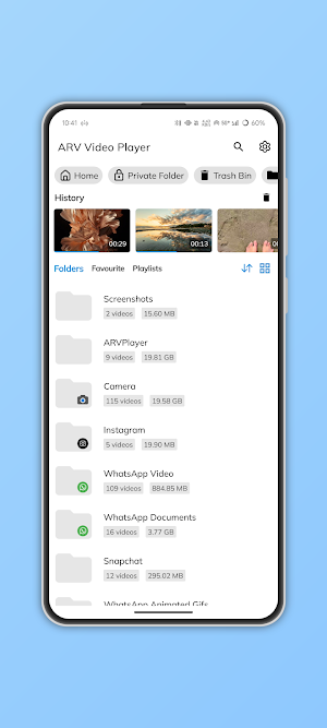 ARV Player Screenshot 0