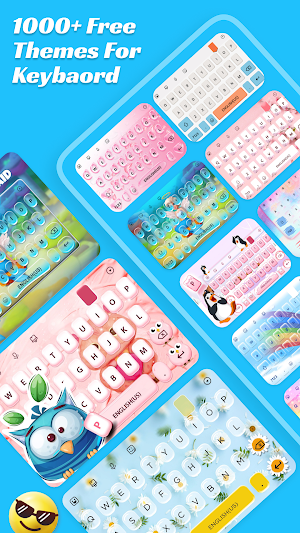 Keyboard Picture Fonts, Themes Screenshot 1