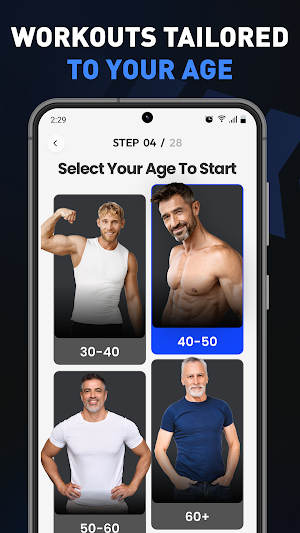 Chair Workout for Men~EasyFIT Screenshot 2