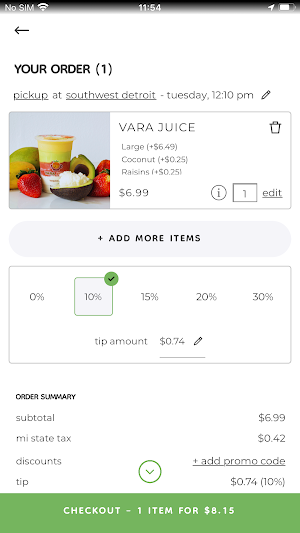 VARA Juice Screenshot 3