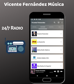 Vicente Fernández Música. Screenshot 2
