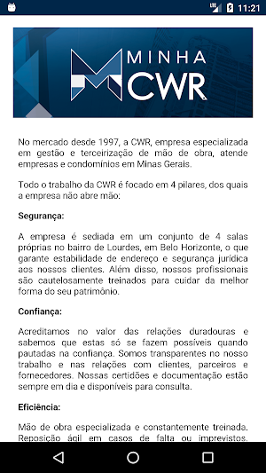 Minha CWR Screenshot 1