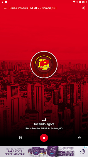Rádio Positiva FM 99.1 Goiânia Screenshot 0