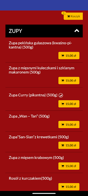 CHINA TOWN RESTAURACJA CHIŃSKA Screenshot 0