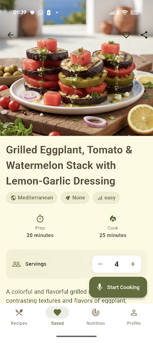 FlavorFinder AI - Cook Smart Screenshot 1