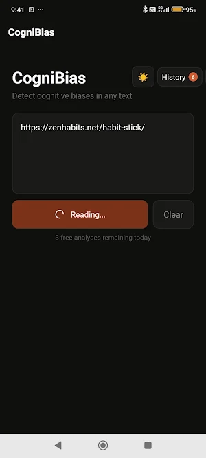 CogniBias Screenshot 1