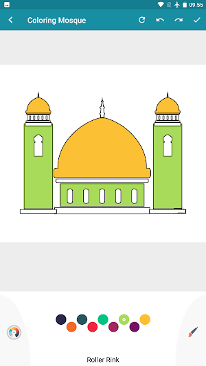 mosque coloring book Screenshot 0