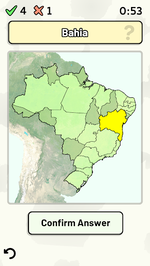 States of Brazil Quiz Screenshot 0