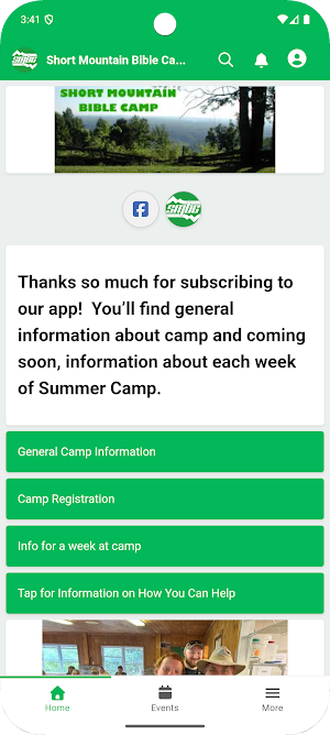 Short Mountain Bible Camp Screenshot 1