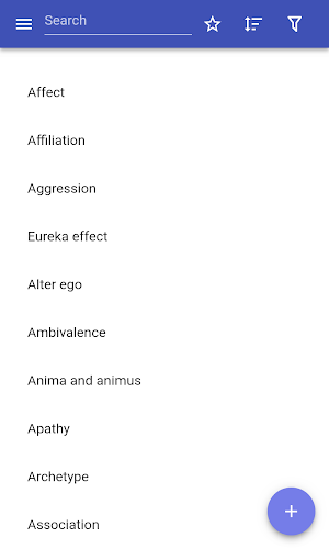 Psychological terms Screenshot 0
