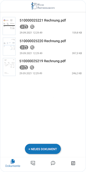 Meine Arztdokumente Screenshot 3
