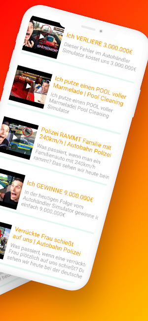 Paluten videos - Europe Screenshot 1