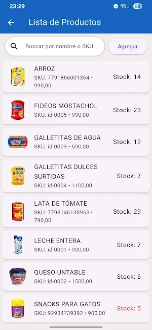 Stock App: Inventory & Sales Screenshot 1